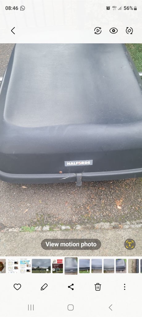 Halford Roof Box XL