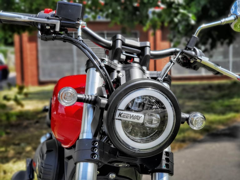 NEW Keeway RK V125 Cruise V Twin CBT Learner Legal Custom Motorcycle