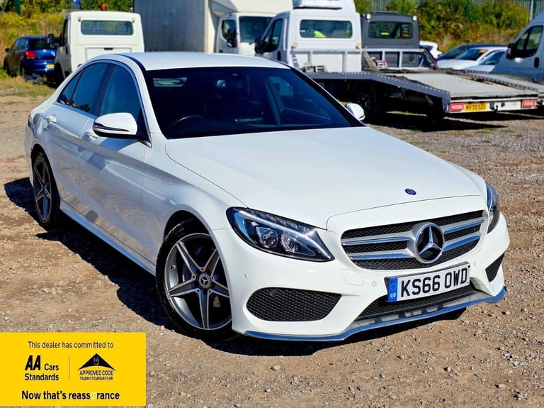 2016 Mercedes-Benz C-Class 2.1 C220d AMG Line Saloon 4dr Diesel G-Tronic+ Euro 6 (s/s) (170 ps) S...