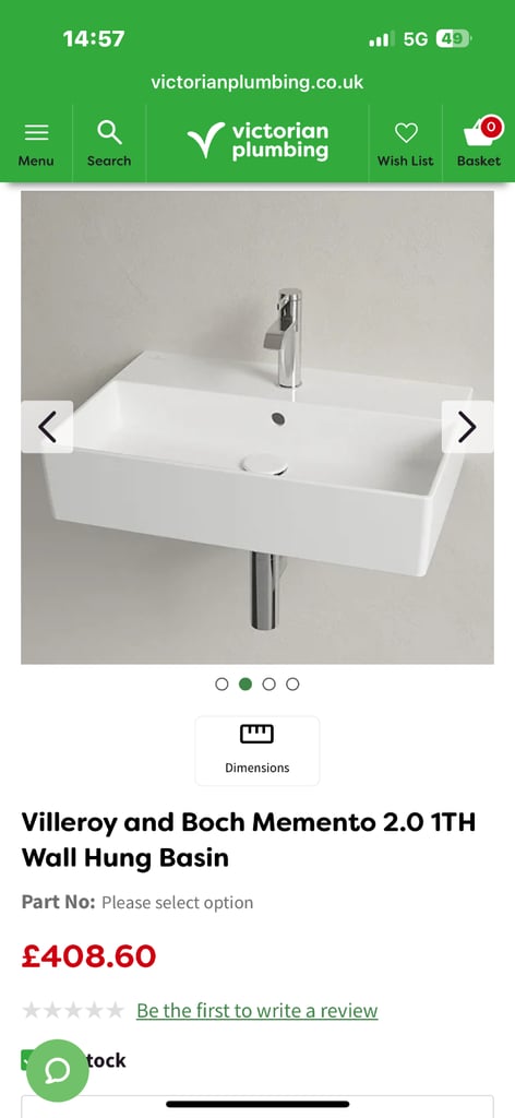 Villeroy & Boch Memento Basin