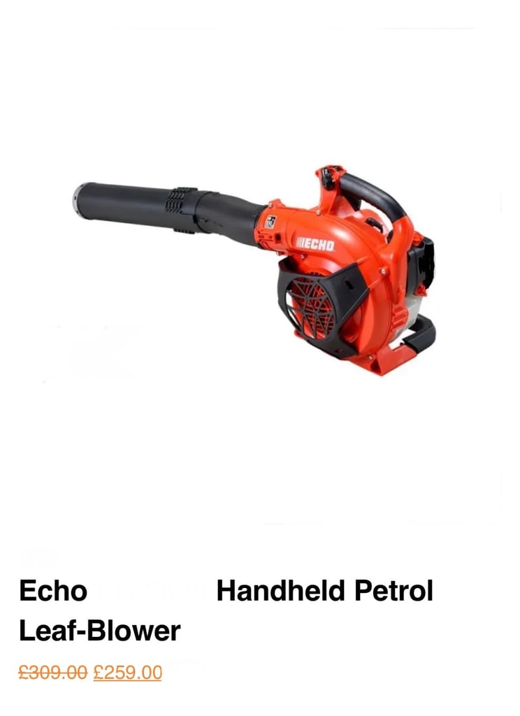 image for Echo pb-251 petrol leaf blower Handheld lightweight 2 stroke garden tools 