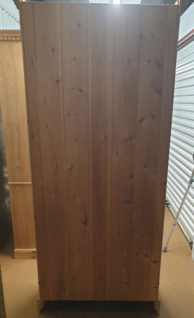 Pine display cabinet