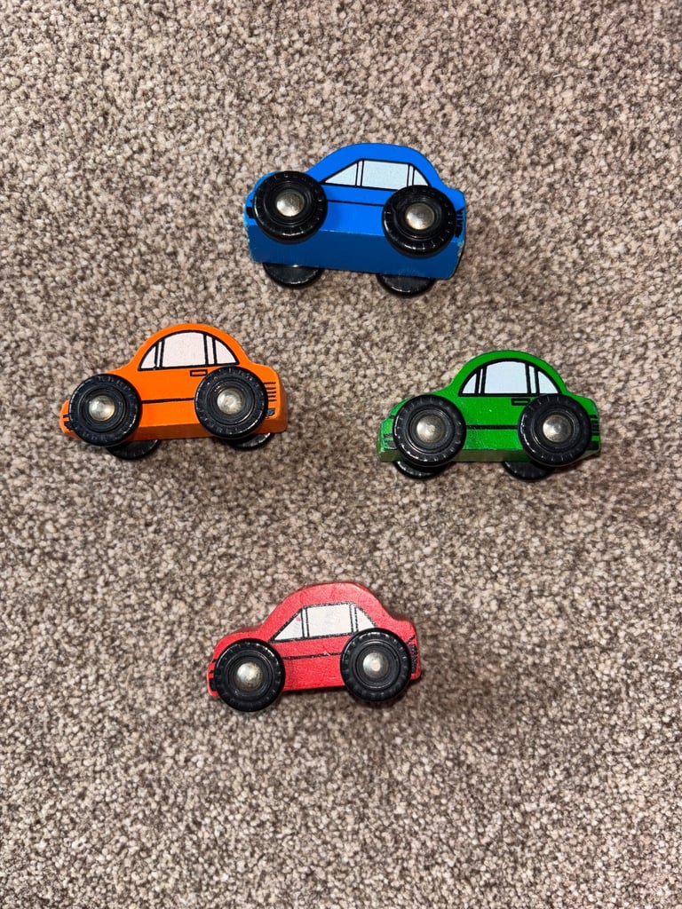 Wooden cars 