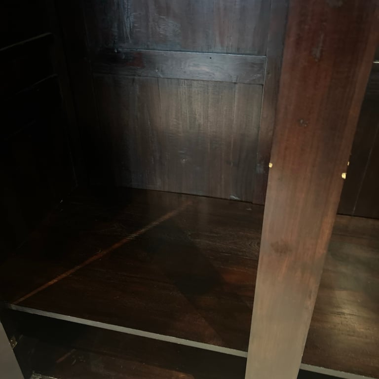 Lombok “Balinese” Solid Teak Wood Freestanding Wardrobe