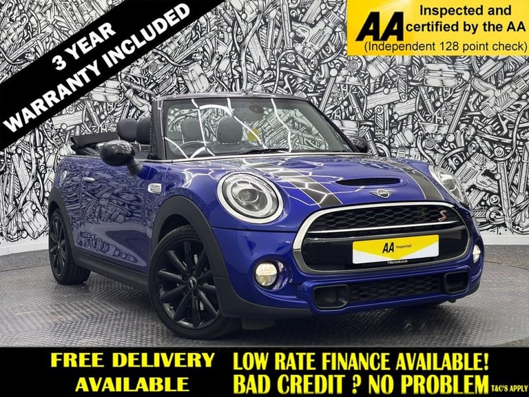 2018 MINI Convertible 2.0 Cooper S Convertible 2dr Petrol Manual Euro 6 (s/s) (192 ps) Convertibl...