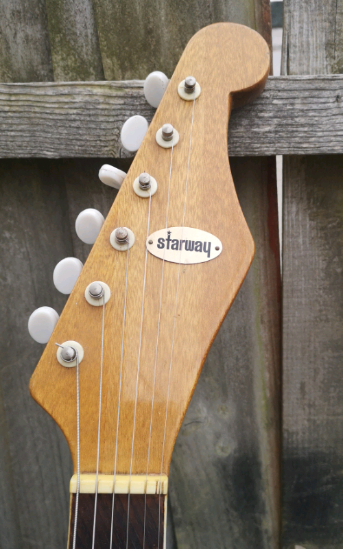 Rare 69s teisco starway eno shelly buzzcocks guitar 