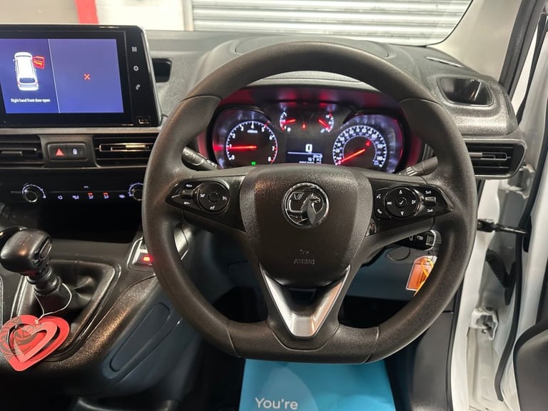 2022 22 VAUXHALL COMBO 1.5 TURBO D 2300 SPORTIVE L2 H1 EURO 6 100 BHP * 3 SEATER