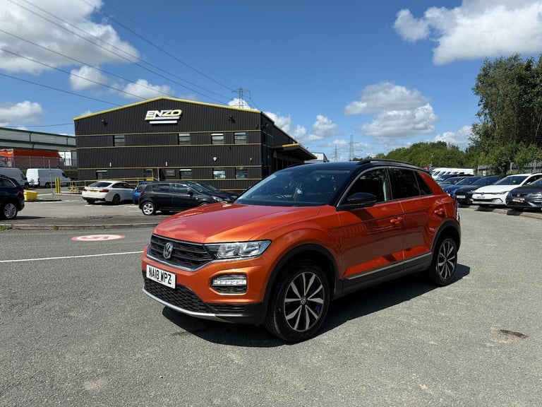 2018 18 REG VOLKSWAGEN T-ROC DESIGN 1.0 PETROL FWD MANUAL EURO 6 ULEZ