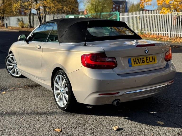 2016 BMW 2 Series 218d [150] Luxury 2dr [Nav] Step Auto CONVERTIBLE DIESEL Automatic