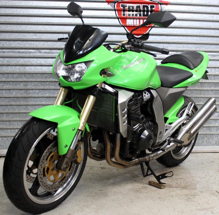 2005 05 KAWASAKI Z1000 Z ZR 1000 ABS GREEN HPI CLEAR FULL SERVICE HISTORY NEWMOT