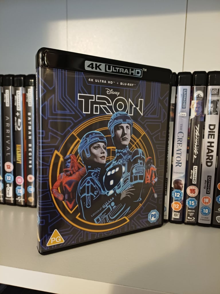 image for Tron 4K Blu Ray Film.