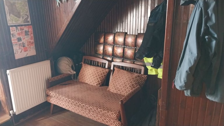 Bruce Roberts 50ft livaboard steel boat