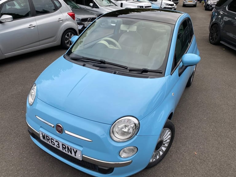2013 Fiat 500 1.2 Lounge Euro 6 (s/s) 3dr HATCHBACK Petrol Manual