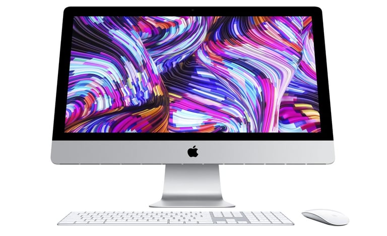 Apple iMac (Hairline Crack on screen) Retina 4K 21.5-inch (2017) -Core i5 - 8GB RAM, 250SSD HDD