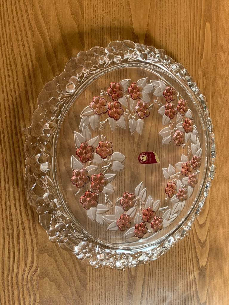 image for Waltherglas glass plate / cake stand