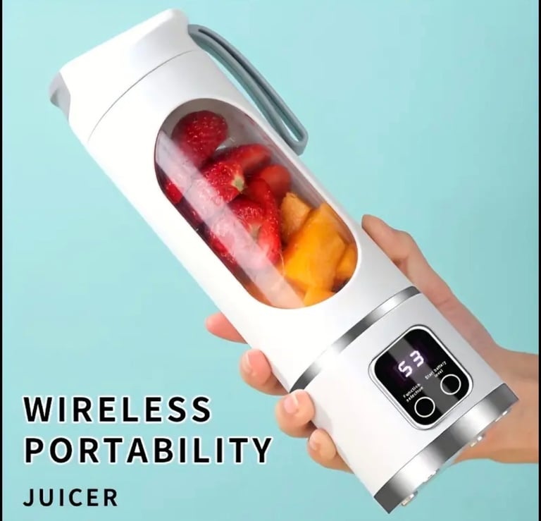 image for Rechargeable Handheld Blender/Juicer - 450ml