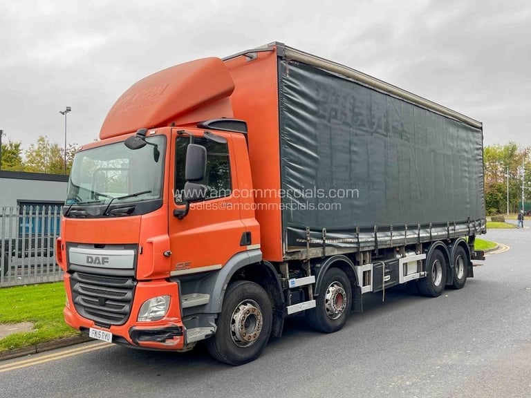2015 (15) DAF CF 370 CURTAIN SIDE 32 TONNE 8X2 TWIN WHEEL