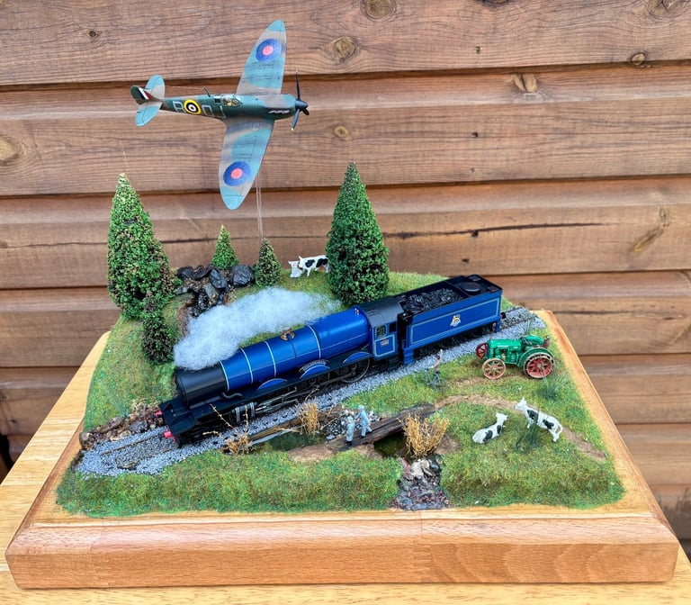 Handmade Model Aircraft Dioramas (prices in description)