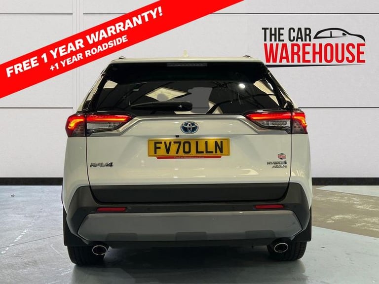 2020 Toyota RAV4 2.5 VVT-i Hybrid Excel 5dr CVT Automatic Estate PETROL/ELECTRIC Automatic