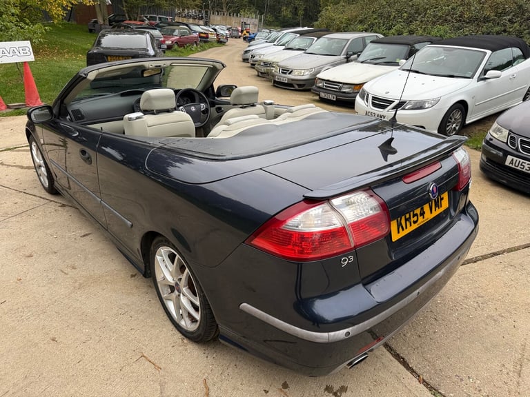 2004 Saab 9-3 2.0T Aero 2dr Auto CONVERTIBLE Petrol Automatic
