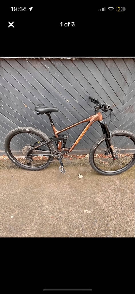 Bergamont full suspension mountain bike