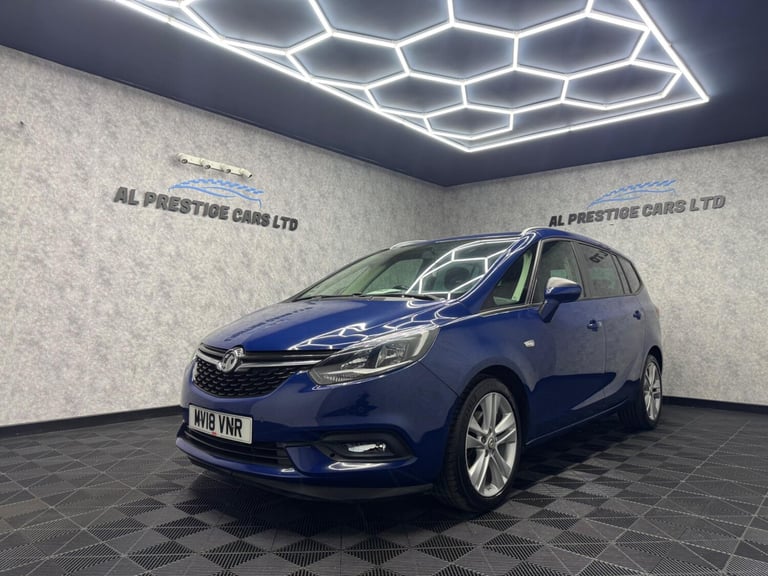 2018 Vauxhall Zafira Tourer 1.4i Turbo SRi Nav Auto Euro 6 5dr MPV Petrol Automatic