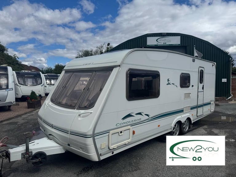 2002 Swift Conqueror 580 LUX 4 Berth Caravan - STOCK E187