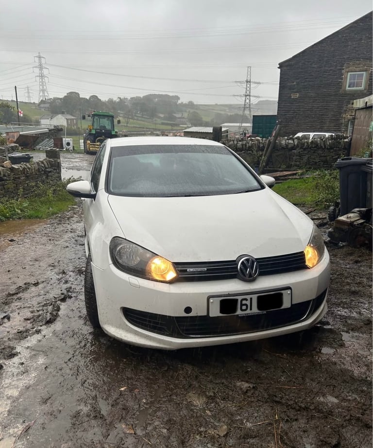 VOLKSWAGON GOLF MK6 1.6 TDI CAYC 2009-2012 (LB9A WHITE) BREAKING !!
