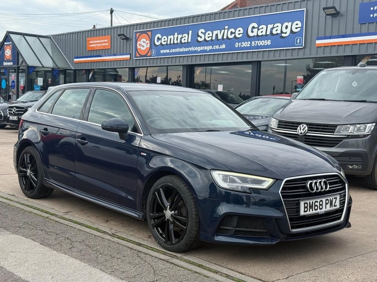 2019 Audi A3 1.6 TDI 30 S line Sportback Euro 6 (s/s) 5dr HATCHBACK Diesel Manual