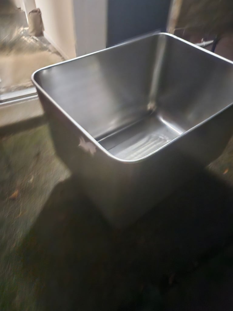 image for Stainless steel tote bin 300lt
