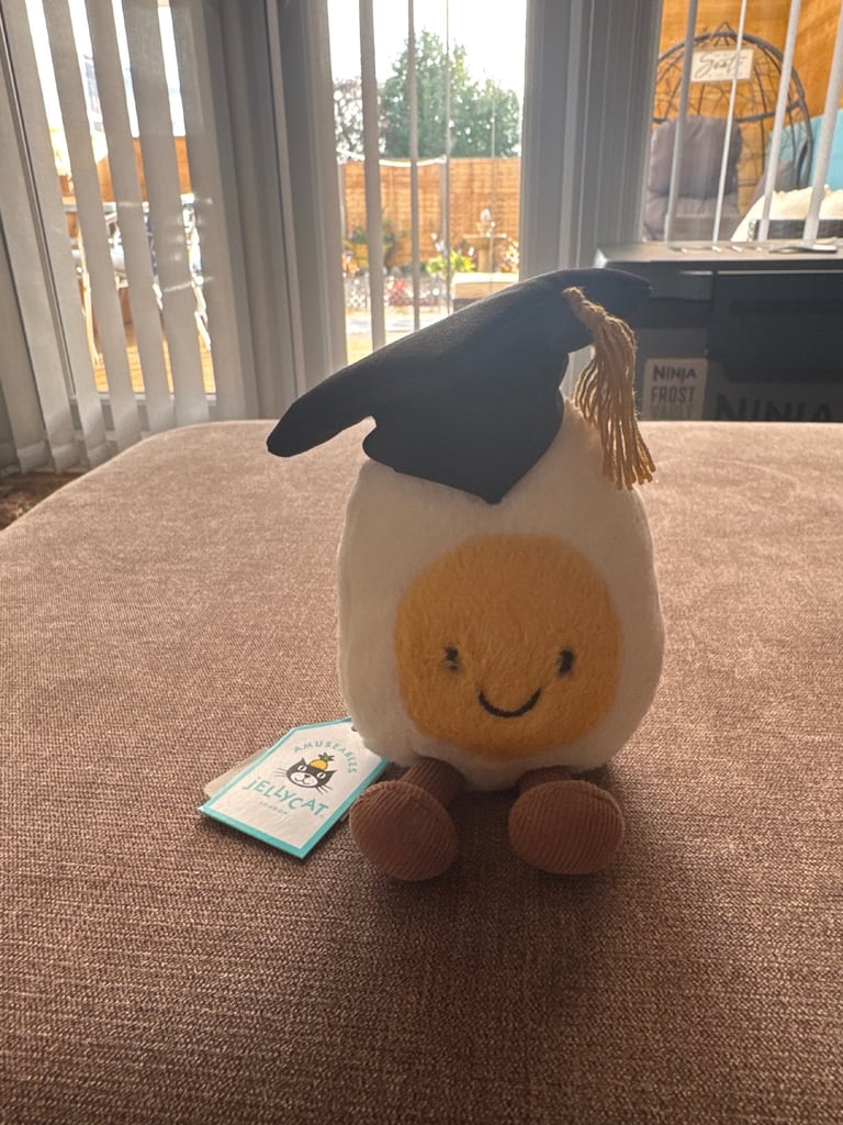 Jellycat egg graduation 