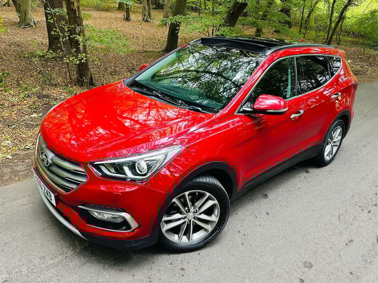 2016 Hyundai Santa Fe 2.2 Santa Fe Premium SE Blue Drive CRDi Auto 4WD 5dr SUV Diesel Automatic