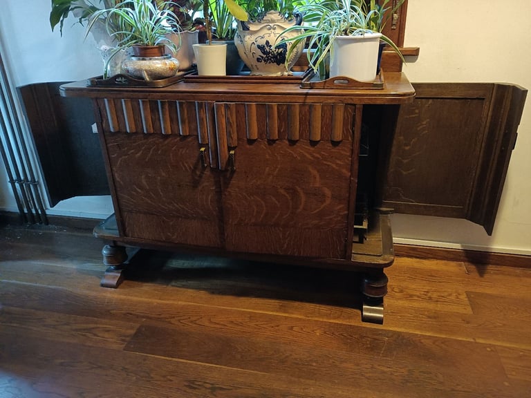 Ebeneezer Gomme art deco sideboard with drinks cabinet