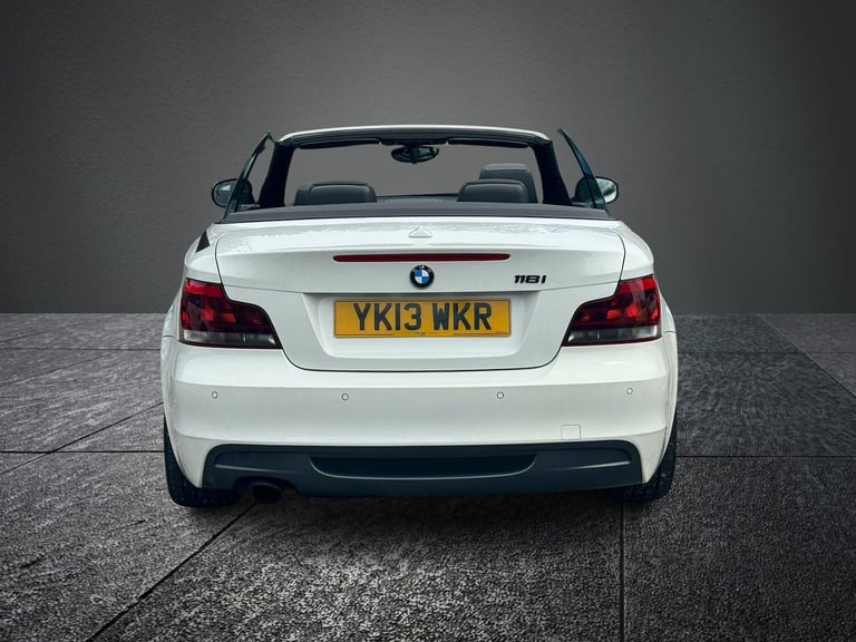 2013 BMW 1 Series 118i Sport Plus Edition 2dr CONVERTIBLE Petrol Manual