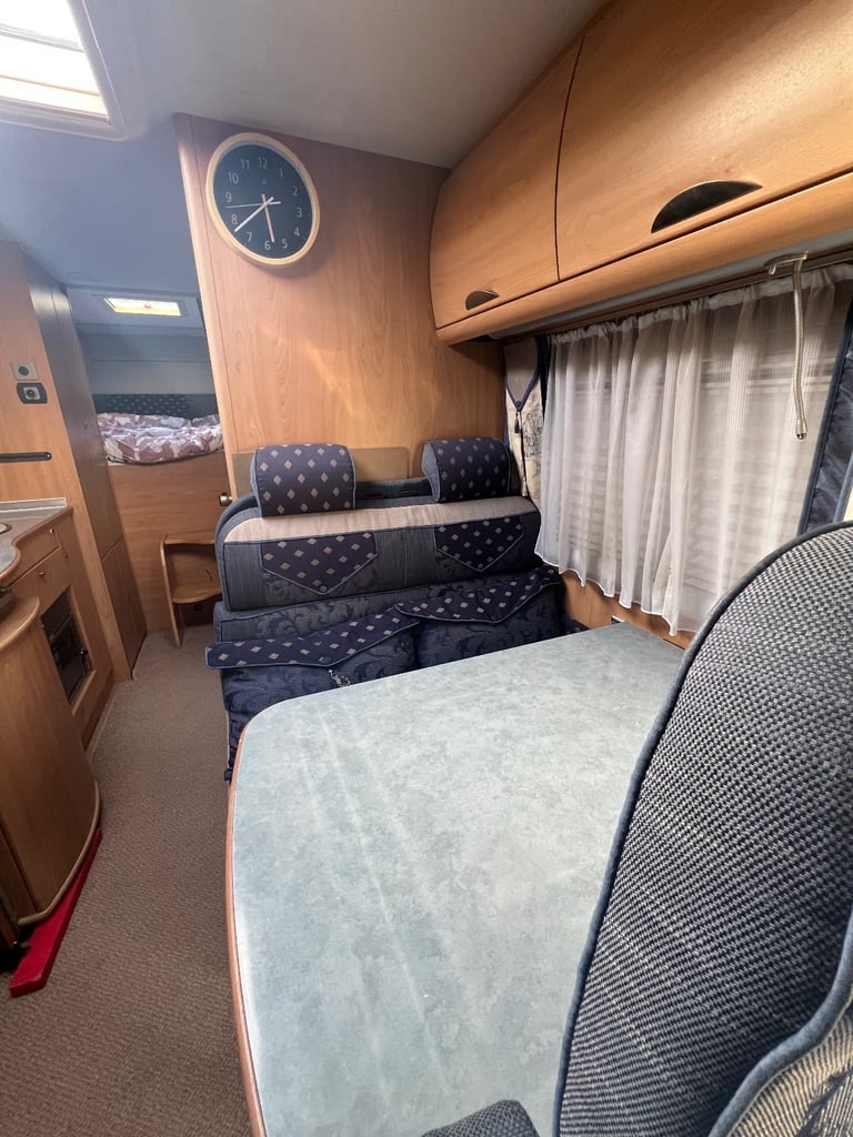 The burstner elegance 6.9 motorhome lovely condition  + £3000 of accessories 