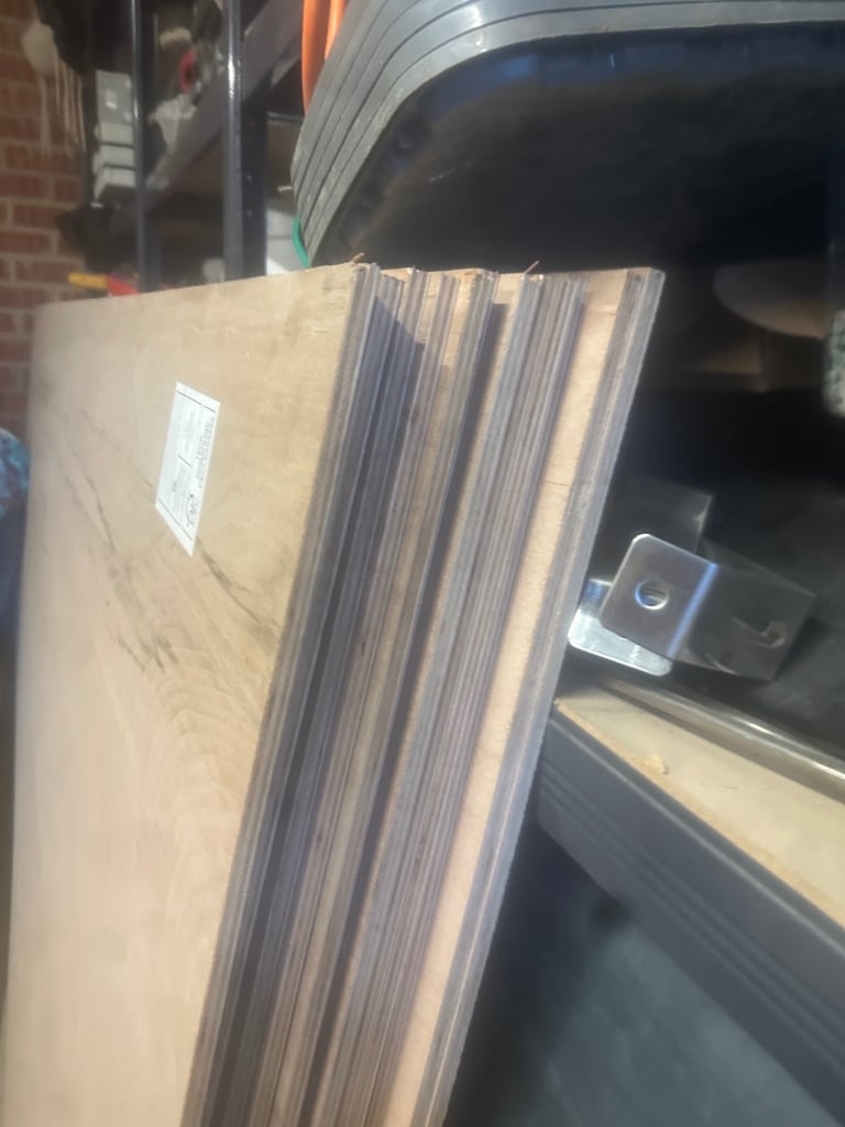 12 sheets of 9mm plywood