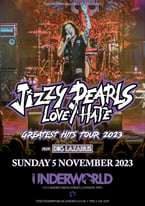 JIZZY PEAL AT - LONDON RE-SCHEDULED