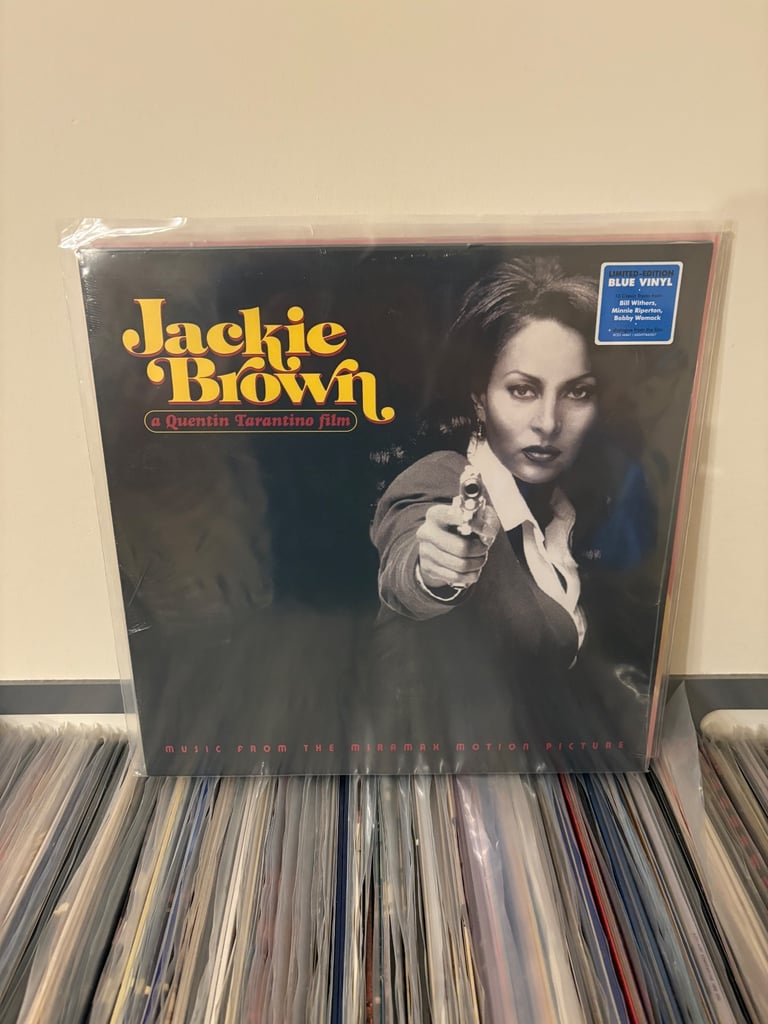 image for  - Jackie Brown (Soundtrack) - Vinyl (limited translucent blue vinyl LP)