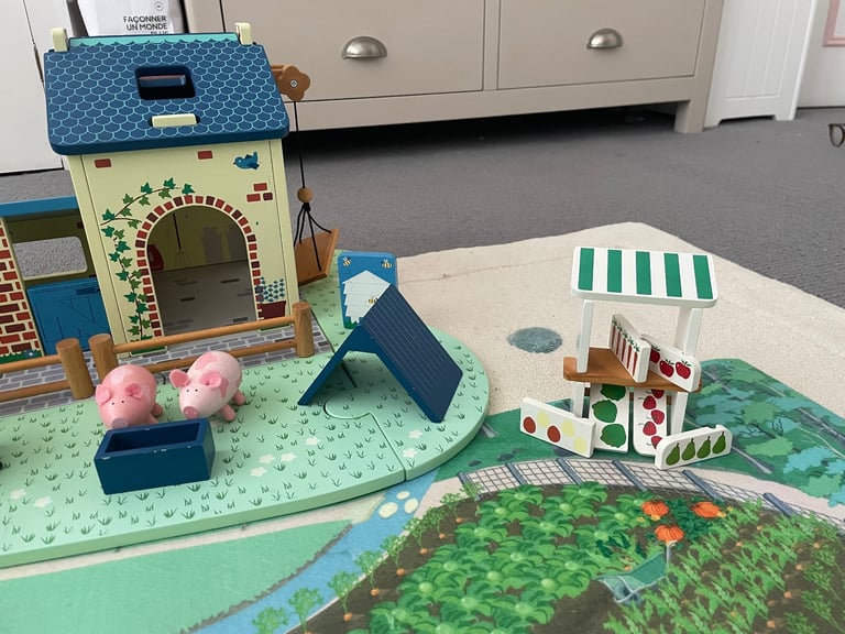 Wooden Toy Farm (from the Great Little Trading Company)