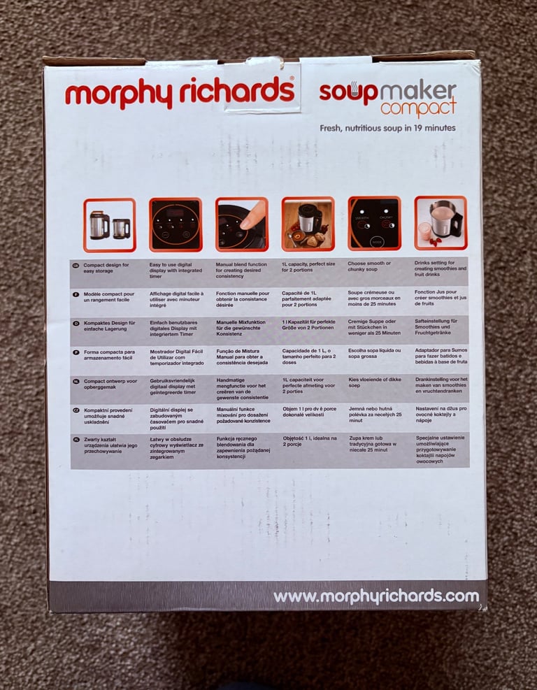 Morphy Richards Compact Soup Maker