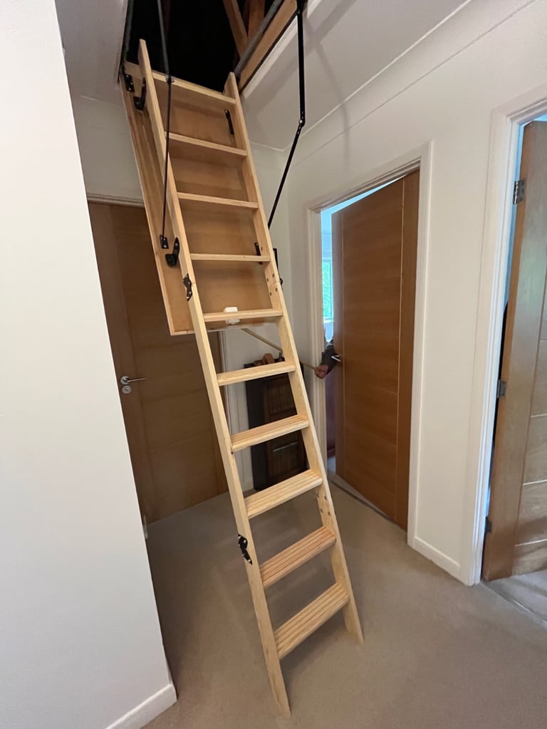 image for Wooden loft ladder
