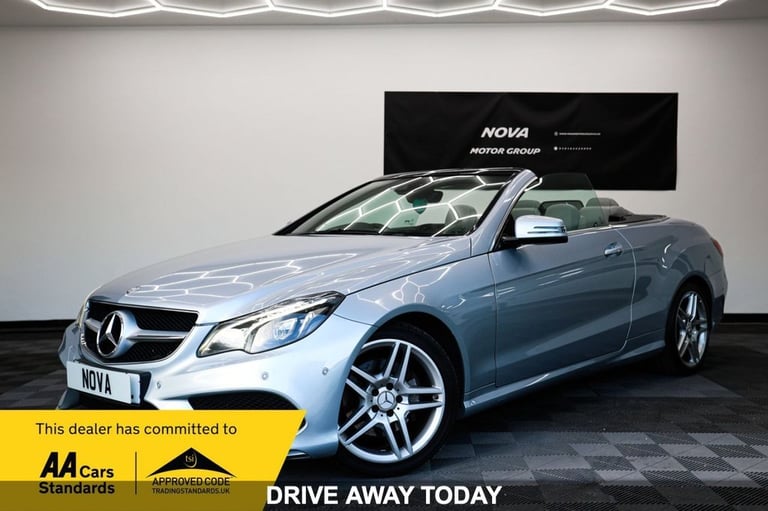 image for 2016 Mercedes-Benz E Class 2.1 E220 BlueTEC AMG Line Cabriolet 2dr Diesel G-Tronic+ Euro 6 (s/s) ...