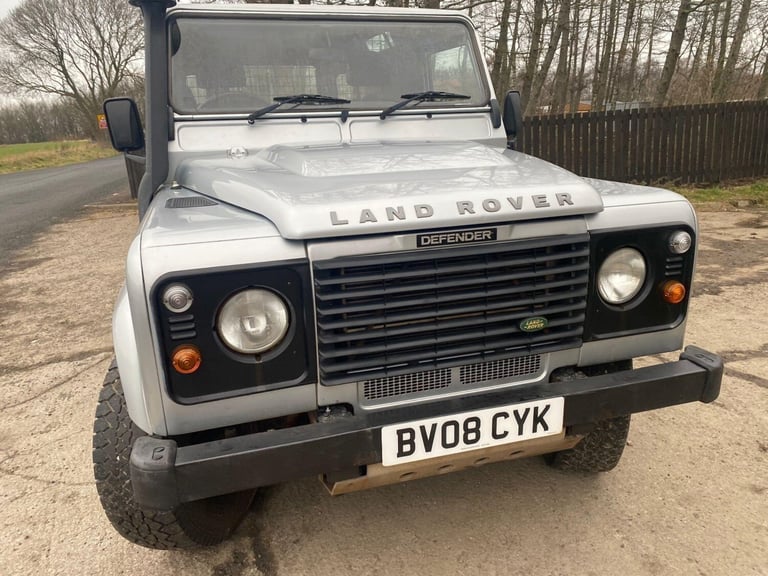 2008 Land Rover Defender 90 2.4 TDCi County Hard Top SUV 4WD SWB Euro 4 3dr PANEL VAN Diesel Manual