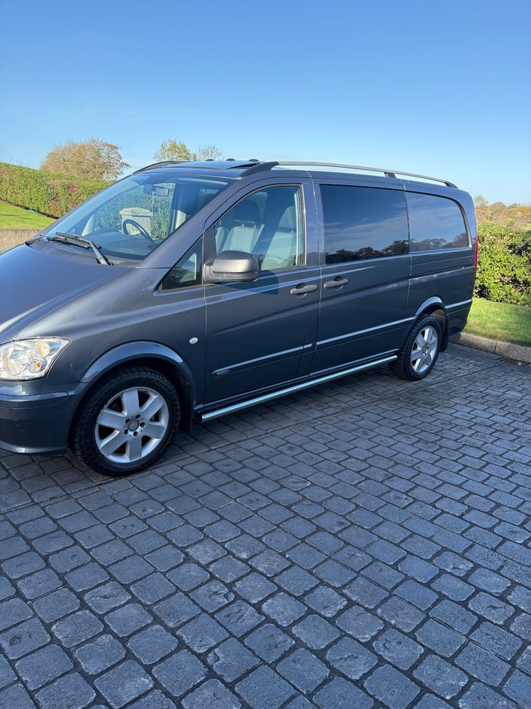 MB VITO 6 SEATER CREW VAN AUTO 4K+ EXTRAS ONE OWNER DRIVER
