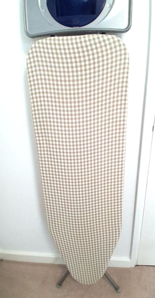 IRONING BOARD EXTRA WIDE/ FOLDABLE / AND  TEFAL IRON IN PERFECTLY CONDITION