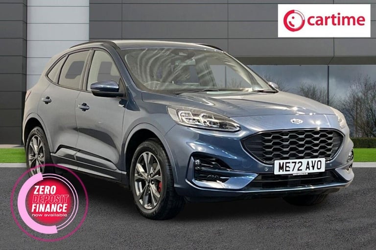 2022 72 FORD KUGA 2.5 ECOBOOST DURATEC 14.4KWH ST-LINE SUV 5DR PETROL PLUG-IN HY