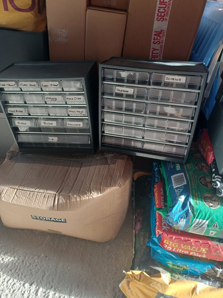 image for Multi drawer cabinets x 2