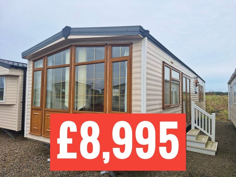 OFF SITE static caravan Scotland double glazed & heated Cosalt Strathmore