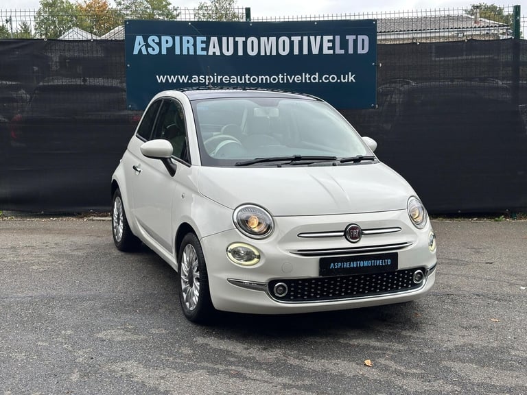 2016 Fiat 500 1.2 Lounge Dualogic Euro 6 (s/s) 3dr HATCHBACK Petrol Automatic