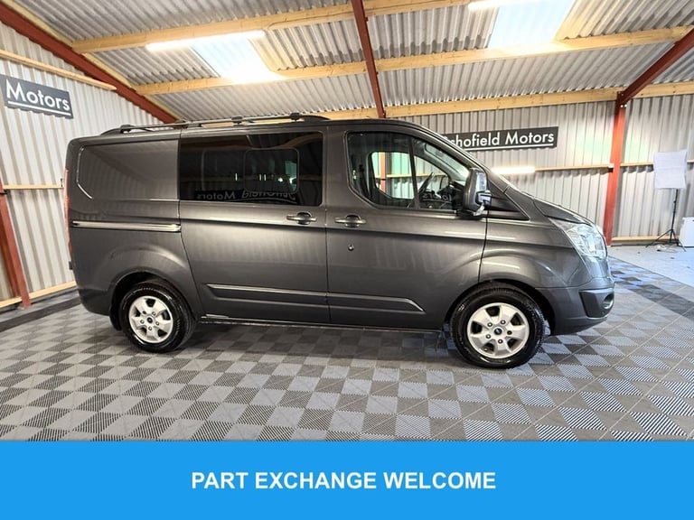 2017 Ford Transit Custom 2.0 TDCi 310 Limited Crew Cab Van 5dr Diesel Manual L1 H1 (163 g/km, 128...